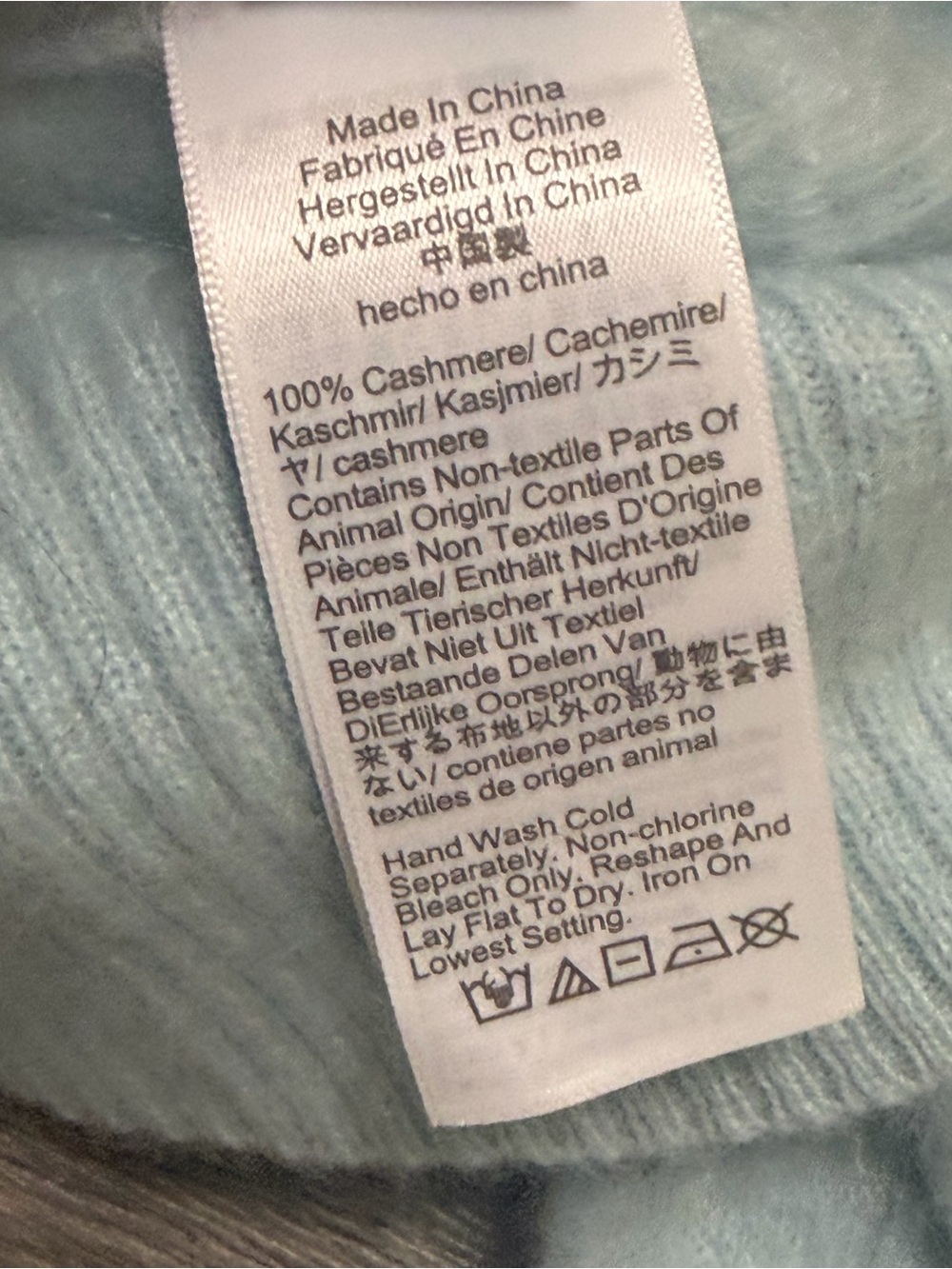 J.Crew Women's Brushed 100% Cashmere Cropped Cardigan Fuzzy Mint Green Sz S - Picture 10 of 13